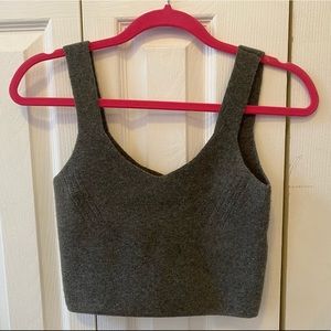 Zara Wool Crop Top